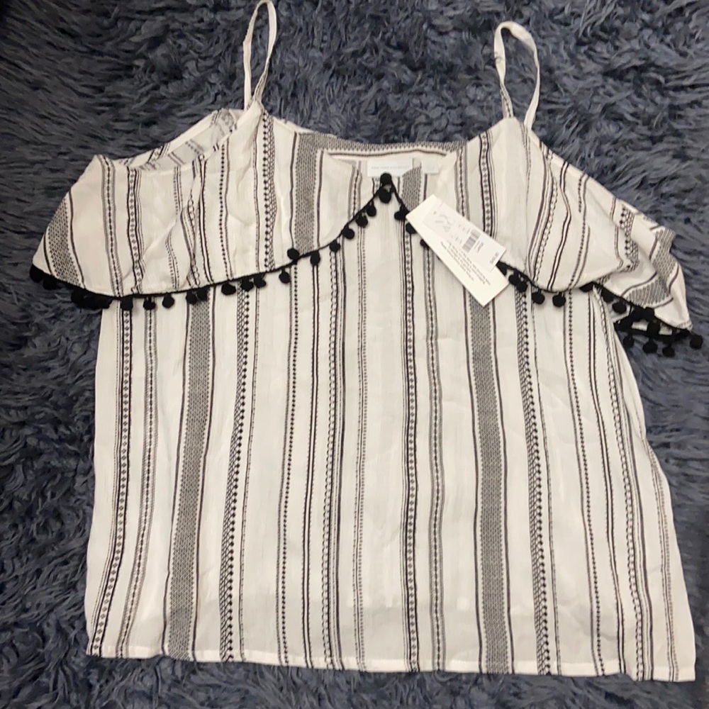 Fun Pom Pom tank with tags!